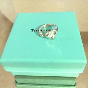Tiffany & Co Elsa Peretti Filled Heart Ring