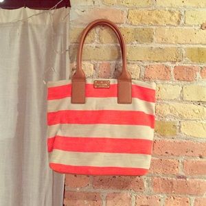 Kate Spade Striped Shoulder Bag