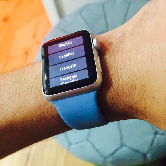 Apple Watch Sport 38mm (Blue Band)