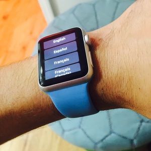 Apple Watch Sport 38mm (Blue Band)