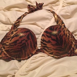 Victoria's Secret push-up tiger print bathing suit