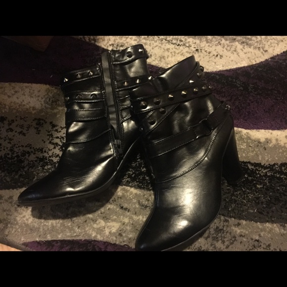Black booties