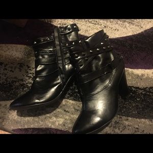 Black booties