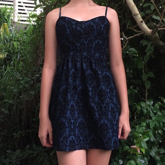 Fit and Flair party mini dress