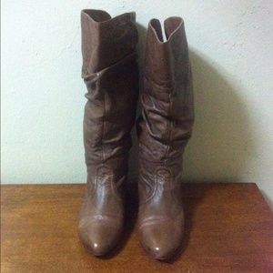 Steve Madden Brown Leather Boots