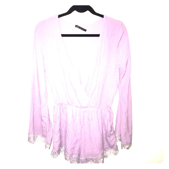 Mandy K Lavender Romper