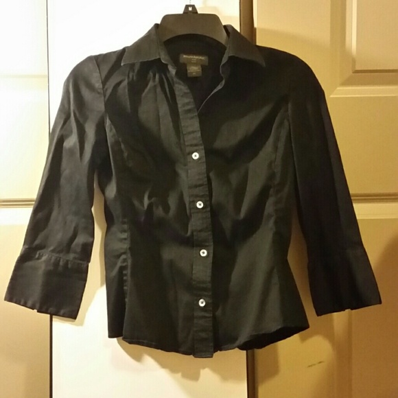 Black Banana Republic button-up