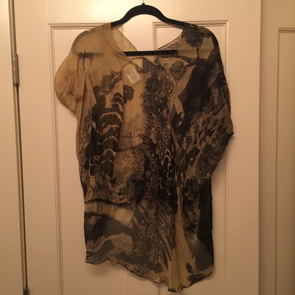 Chloe silk blouse, size 8
