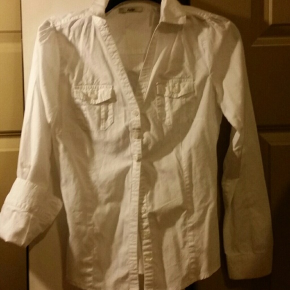 White Papaya Button-Up