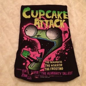 Invader Zim Cupcake Attack Shirt