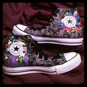 Superhero hightop Converse