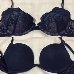 Gilly Hicks Demi push up bra bundle
