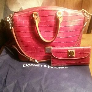 Dooney & Bourke purse and matching wallet