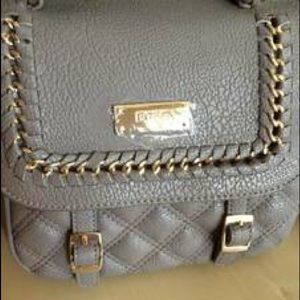 BCBG taupe crossbody bag