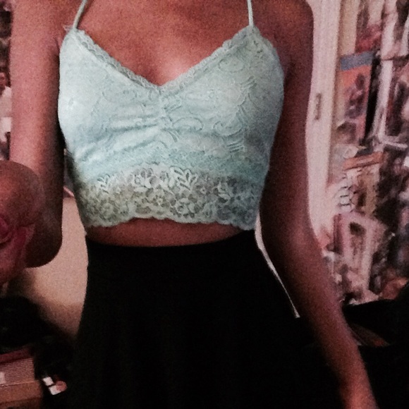 Mint green BRALET