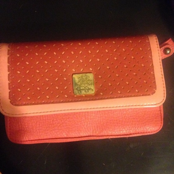Jessica Simpson pink purse