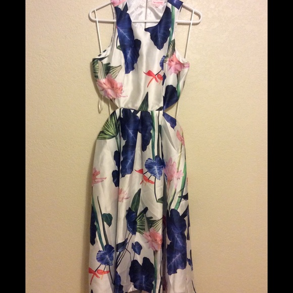 Renamed Floral Cutout Dress 👗