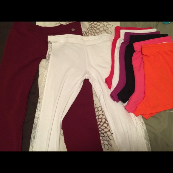 Leggings and shorts