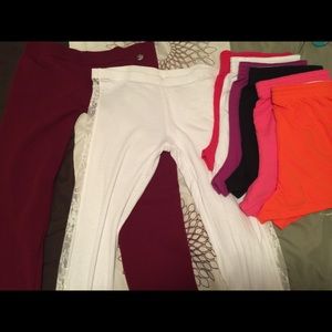 Leggings and shorts