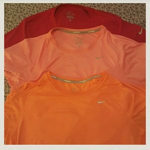 ☺💕❤💕❤Running Dri-Fit Nike shirts.☺❤💕❤💕