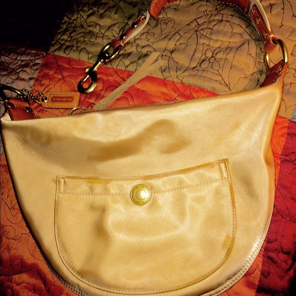 Tan Coach Bag