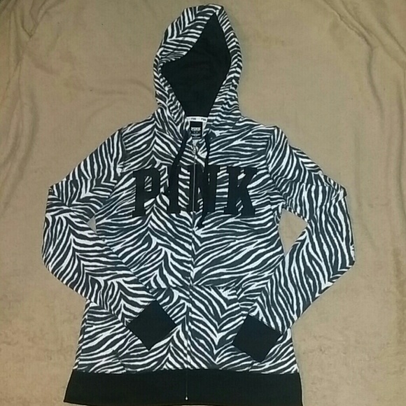 **SOLD**Nwot zebra full zip bf fit