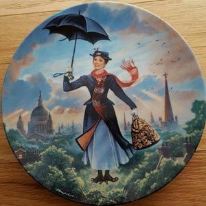 Disney Mary Poppins Rare collector's plate