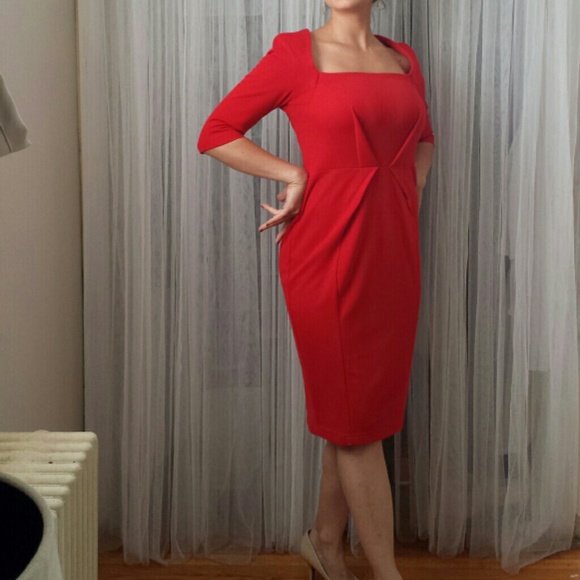 Blazing Red Asos Dress