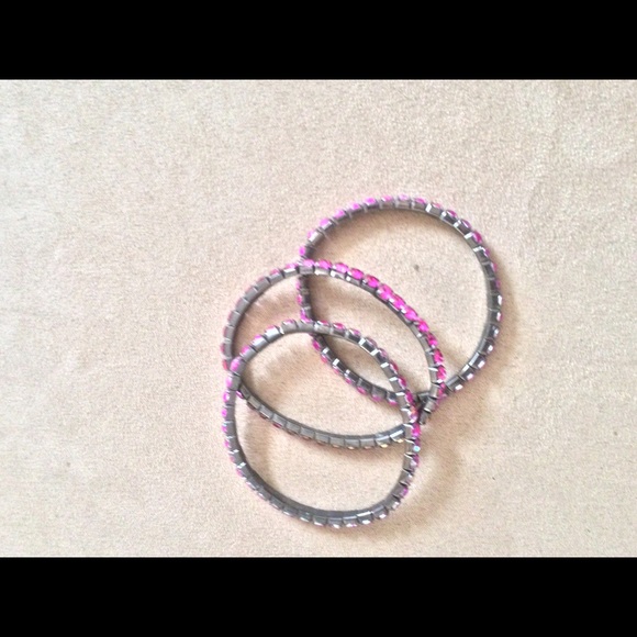 3 Matching Stretch Bracelets