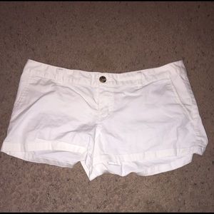 White shorts