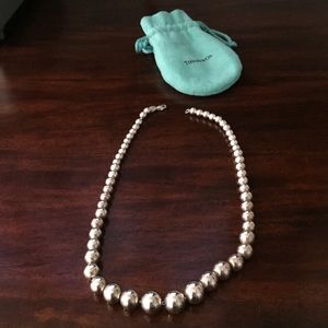 Authentic Tiffany bead necklace