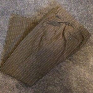 Lee Brown Pinstripe Pants