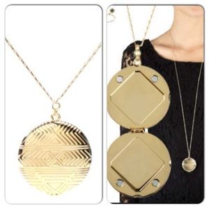 Gold Locket Necklace