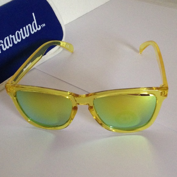 Yellow Monochrome quality sunglasses