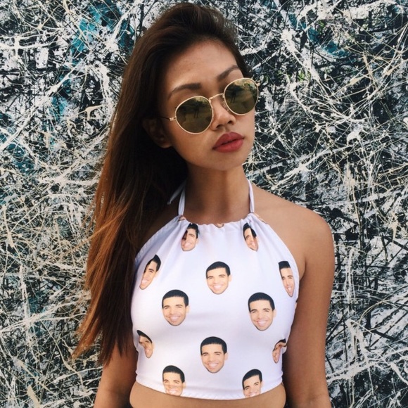 Drake crop top