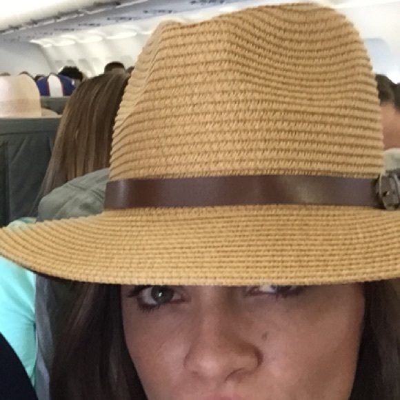 Straw fedora