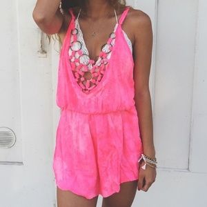 New LF Tie Dye Romper