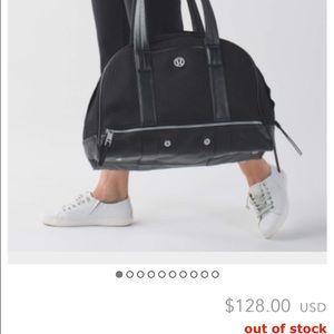 Lulu Black Mesh Om For All Bag