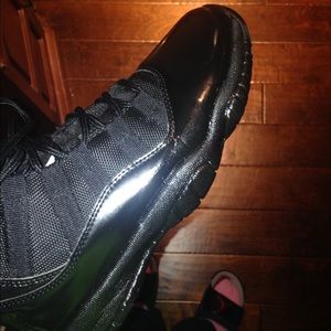 Custom all black 11s!!
