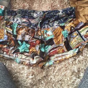 lil cloth shorts urban outfitters