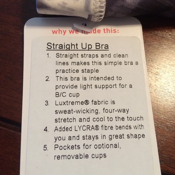 Lululemon Straight Up Bra - Picture 4 of 4