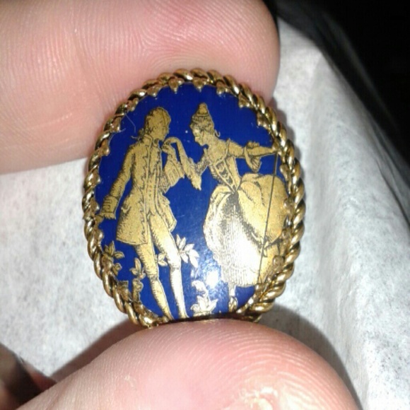 VINTAGE WWII ERA WEST GERMANY PIN BROOCH - Picture 2 of 4