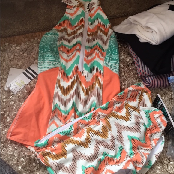 Shorts n one piece matching set