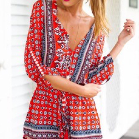 Red Romper