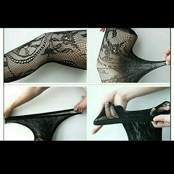 Garter style stockings - Picture 2 of 2