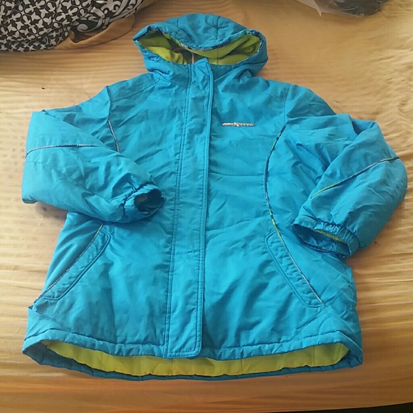 Girls L 14 blue zero xposur coat