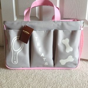 Designer doggy travel bag