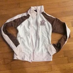 Pink and brown long sleeve Jacket