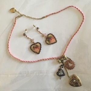 Betsey Johnson jewelry set