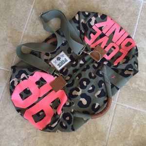 RARE PINK duffle bag